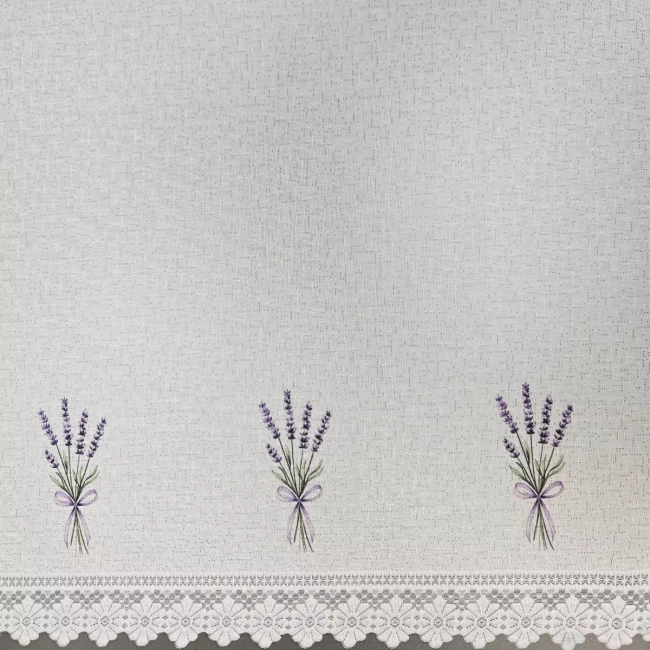zazdrostka do kuchni LAWENDA - elegancka zazdrostka do kuchni - z obszyciem boków